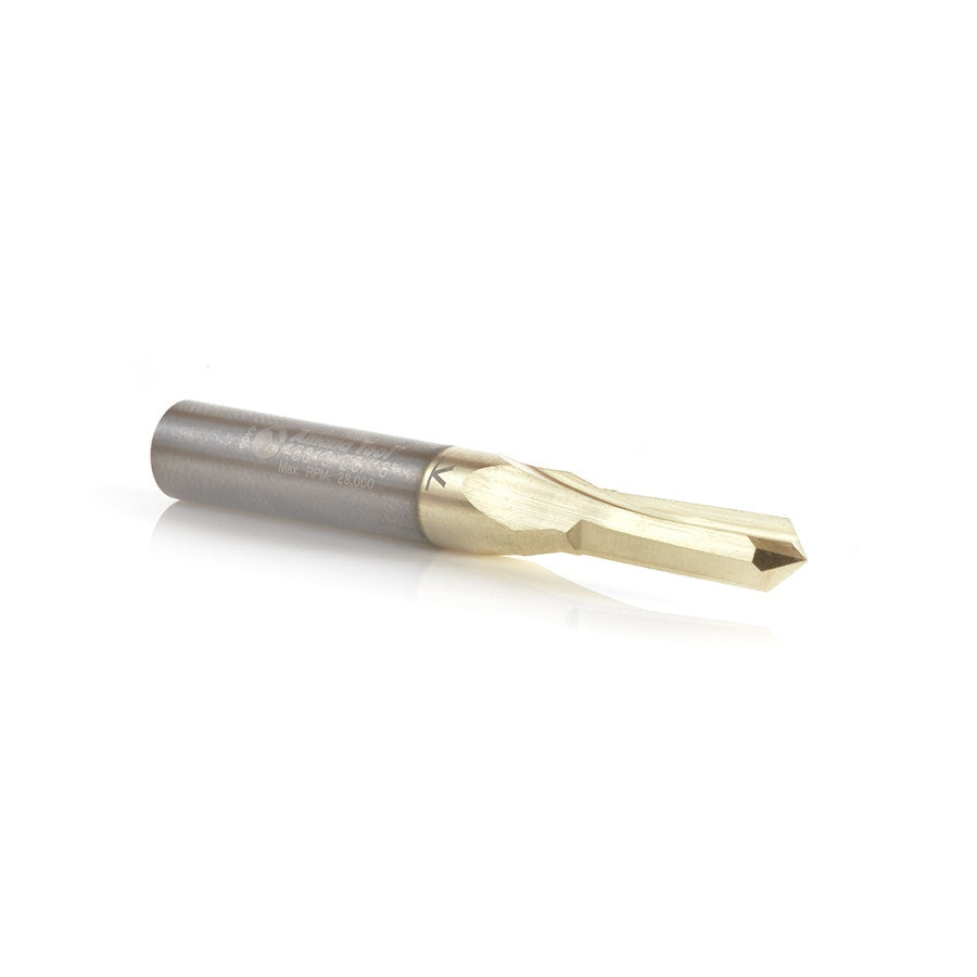 Amana Tool - 45610 - 3/16"D ZrN 90D 2FL V GROOVE