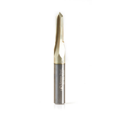 Amana Tool - 45610 - 3/16"D ZrN 90D 2FL V GROOVE
