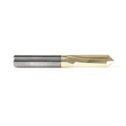 Amana Tool - 45612 - 1/4" D ZrN 90D 2FL V GROOVE