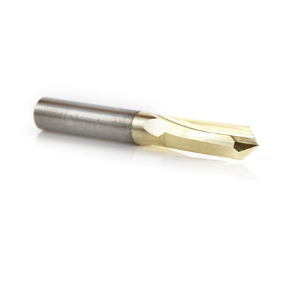Amana Tool - 45612 - 1/4" D ZrN 90D 2FL V GROOVE