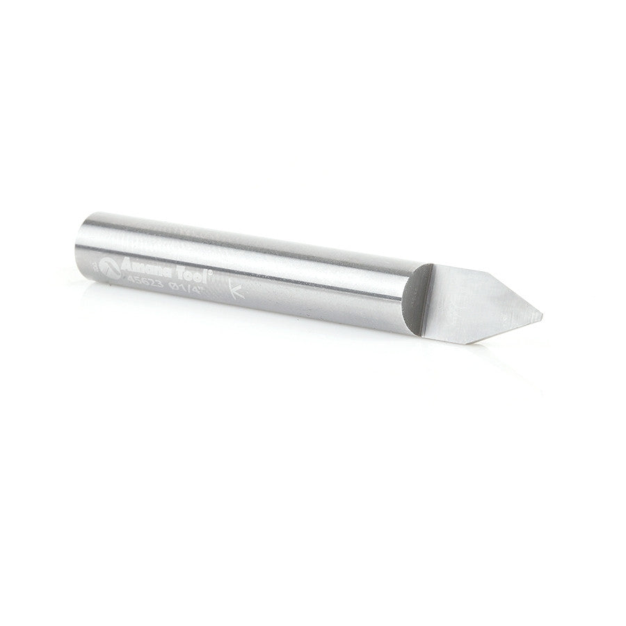Amana Tool - 45623 - 1/32"TIP 45D ENGRAVING 1/4"DIA