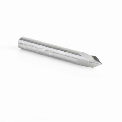 Amana Tool - 45624 - 60D V GROOVE 3FL 1/4"Dx1/4"SHK
