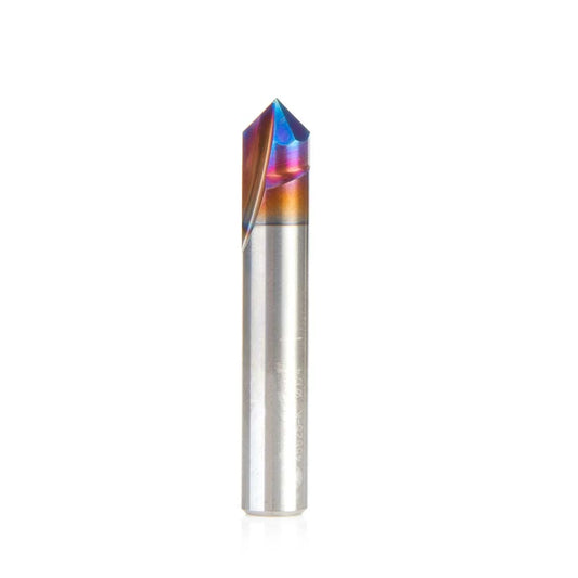 Amana Tool - 45625-K - 90D V GROOVE 1/4"X1/4"SHK SPEK