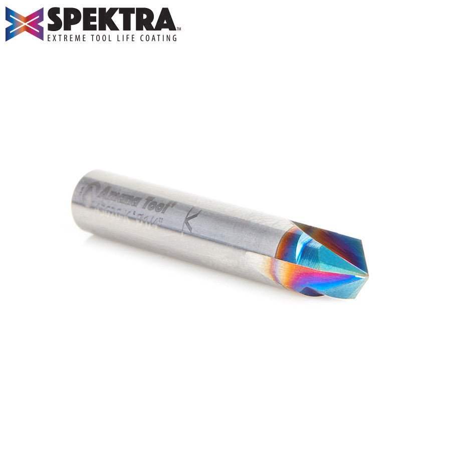 Amana Tool - 45626-K - 3FL 90DVGROOVE 1/4"Dx1/4"SK SP