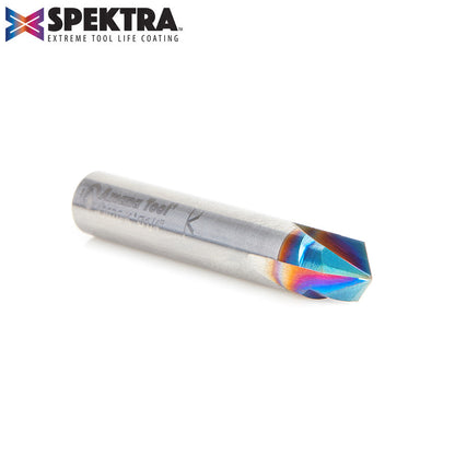 Amana Tool - 45626-K - 3FL 90DVGROOVE 1/4"Dx1/4"SK SP