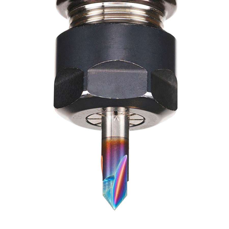 Amana Tool - 45626-K - 3FL 90DVGROOVE 1/4"Dx1/4"SK SP