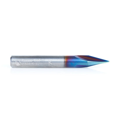 Amana Tool - 45634-K - 30D V GROOVE 3FL 1/4"D SPEKTRA
