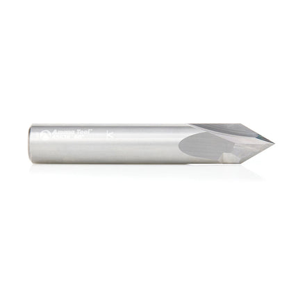 Amana Tool - 45636 - 60D V GROOVE 2FL 1/2"Dx1/2"SHK