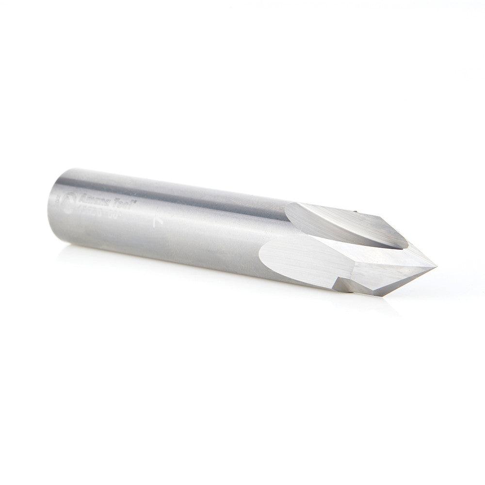 Amana Tool - 45636 - 60D V GROOVE 2FL 1/2"Dx1/2"SHK