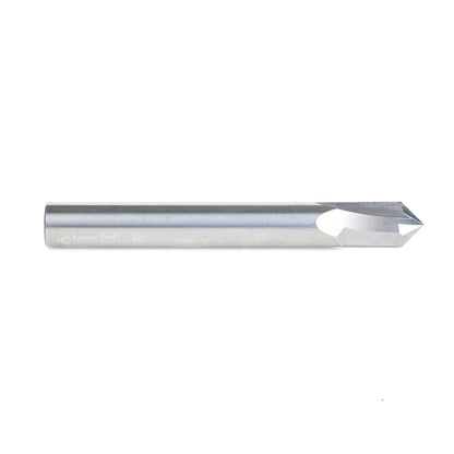 Amana Tool - 45637 - 90D V GROOVE 2FL 3/8"Dx3/8"SHK