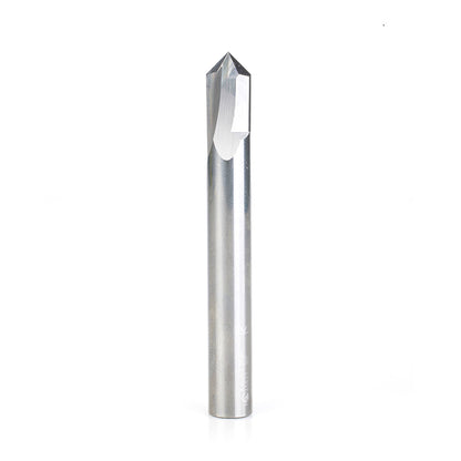 Amana Tool - 45637 - 90D V GROOVE 2FL 3/8"Dx3/8"SHK