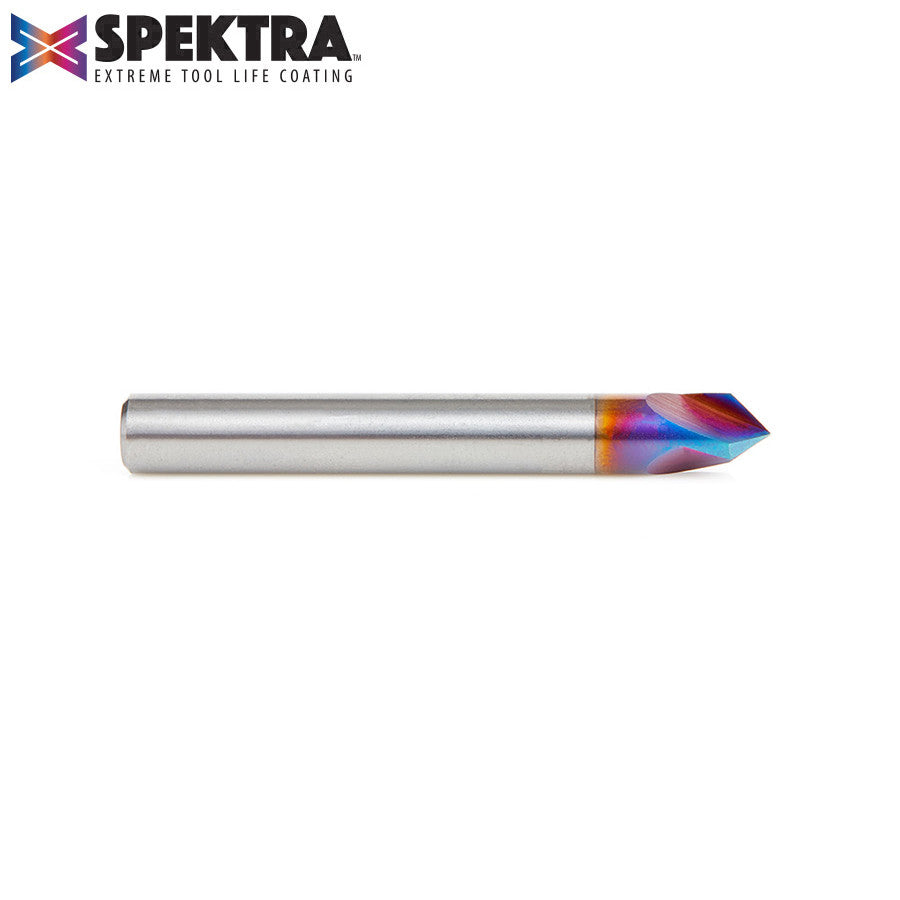 Amana Tool - 45639-K - 90D V GROOVE 3FL 1/4"D SPEKTRA