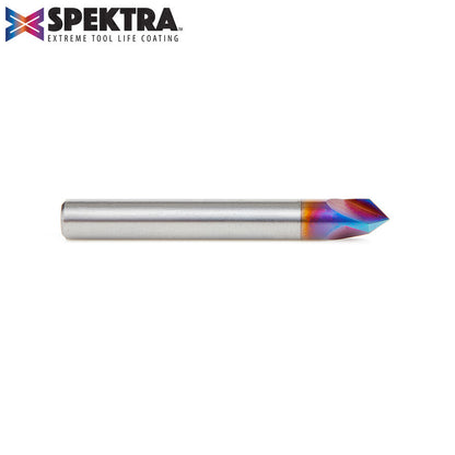 Amana Tool - 45639-K - 90D V GROOVE 3FL 1/4"D SPEKTRA
