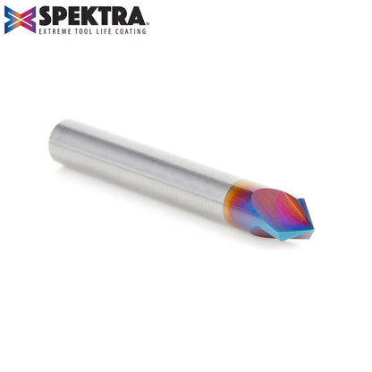 Amana Tool - 45639-K - 90D V GROOVE 3FL 1/4"D SPEKTRA