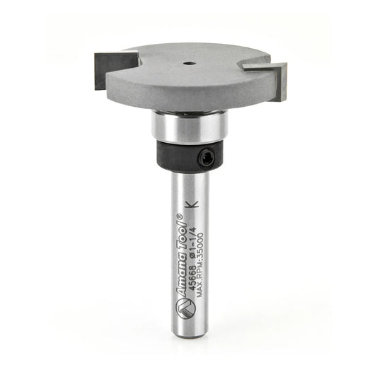 Amana Tool - 45668 - 1/4 KERF 1-1/4 T-SLOT UPPER BB