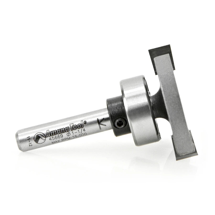 Amana Tool - 45669 - 1/4 KERF 1-1/4 T-SLOT UPPER BB