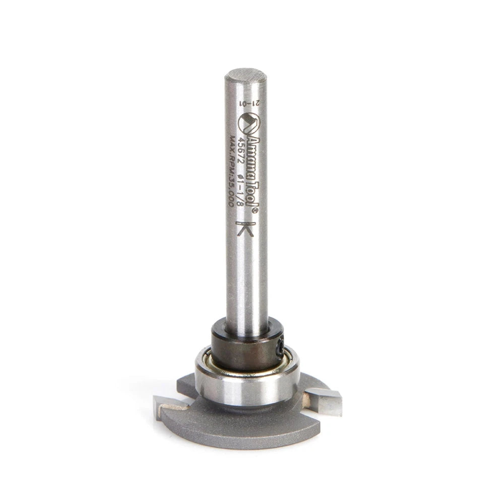 Amana Tool - 45672 - 1/8 KERF 1-1/8 T-SLOT UPPER BB