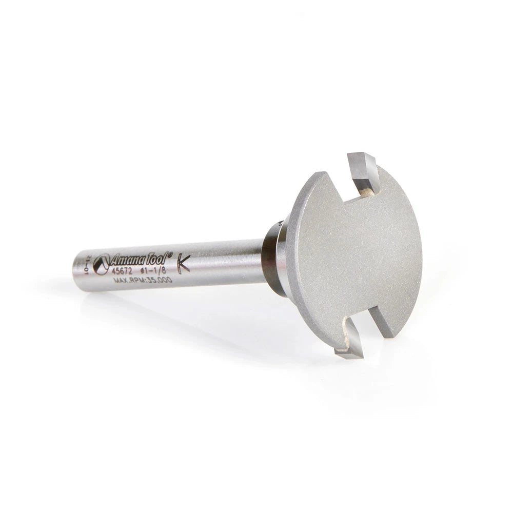 Amana Tool - 45672 - 1/8 KERF 1-1/8 T-SLOT UPPER BB