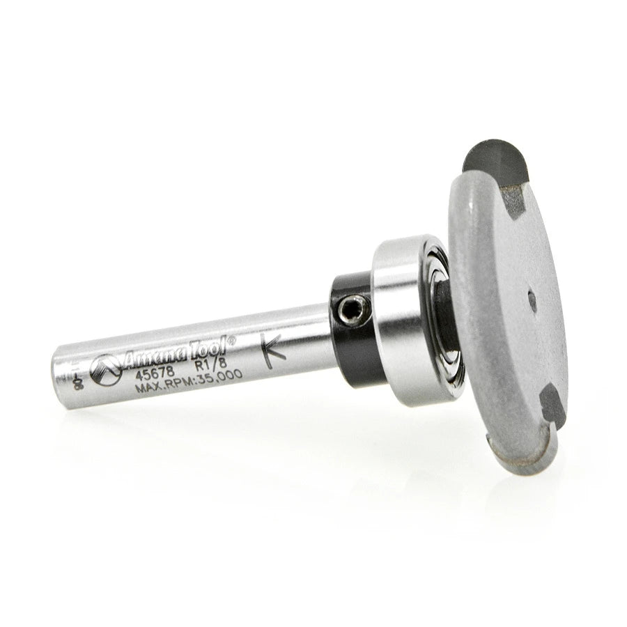 Amana Tool - 45678 - 1/4 KERF 1-1/4 ROUND UPPER BB