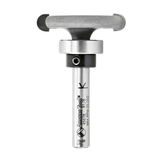 Amana Tool - 45678 - 1/4 KERF 1-1/4 ROUND UPPER BB