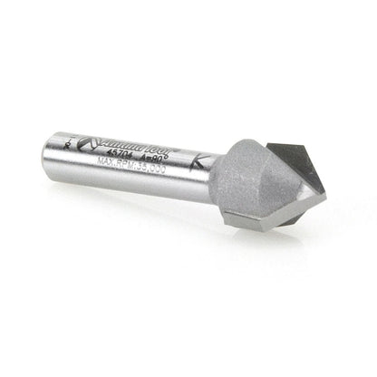 Amana Tool - 45704 - 90D V GROOVE 1/2 DIA 1/4 SHANK