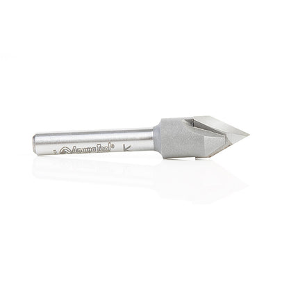 Amana Tool - 45707 - 60D V GROOVE 1/2 DIA. 1/4SHANK