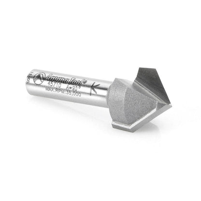Amana Tool - 45710 - 90DV GROOVE 5/8 DIA 1/4 SHANK.