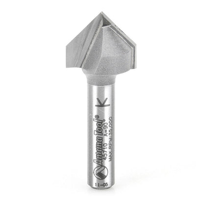 Amana Tool - 45710 - 90DV GROOVE 5/8 DIA 1/4 SHANK.