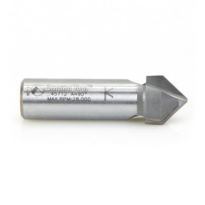 Amana Tool - 45712 - 90DV GROOVE 5/8 DIA 1/2 SHANK.