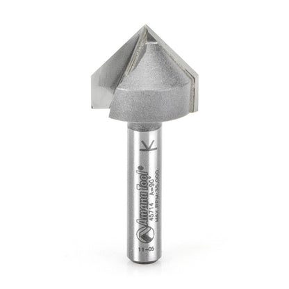 Amana Tool - 45714 - 90DV GROOVE 3/4 DIA 1/4 SHANK.