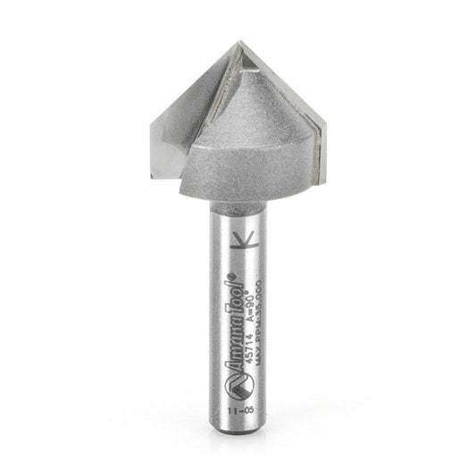 Amana Tool - 45714 - 90DV GROOVE 3/4 DIA 1/4 SHANK.