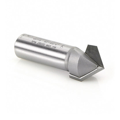 Amana Tool - 45716 - 90D V GROOVE 3/4 DIA 1/2 SHANK