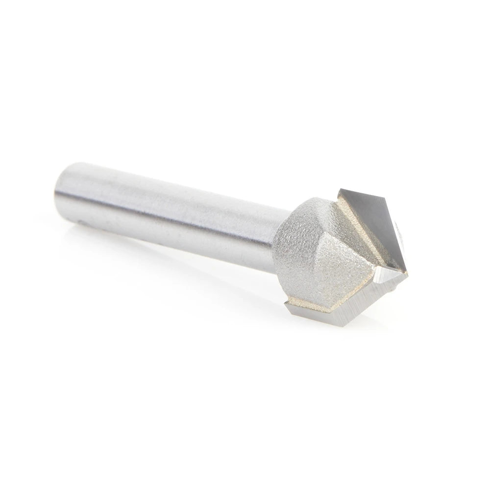 Amana Tool - 45723 - 90D VGROOVE 1/2D 2"OL 1/4SHANK