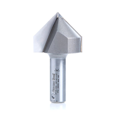 Amana Tool - 45728-CNC - 90D V GROOVE 1-1/2 DIA FOR CNC