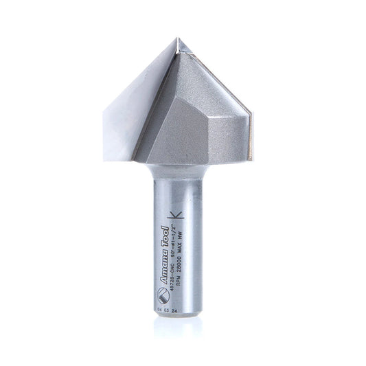 Amana Tool - 45728-CNC - 90D V GROOVE 1-1/2 DIA FOR CNC