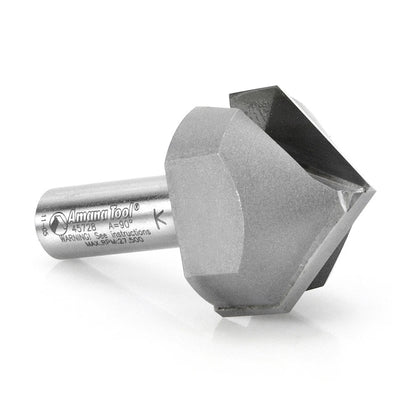 Amana Tool - 45728 - 90D V GROOVE 1-1/2 DIA 1/2 SHK