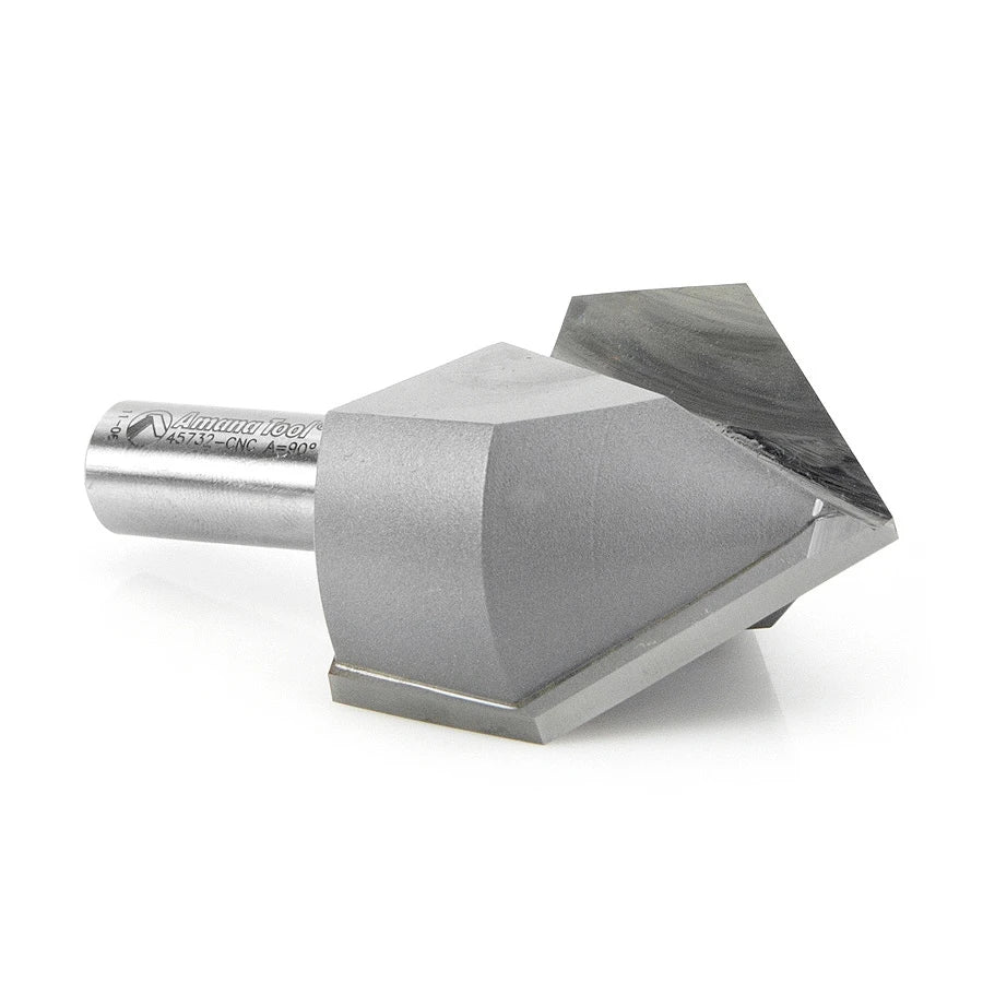 Amana Tool - 45732-CNC - 90DV GROOVE 2 INCH DIA FOR CNC