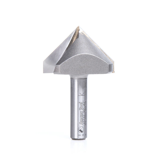 Amana Tool - 45732 - 90DV GROOVE 2 INCH DIA 1/2 SHK