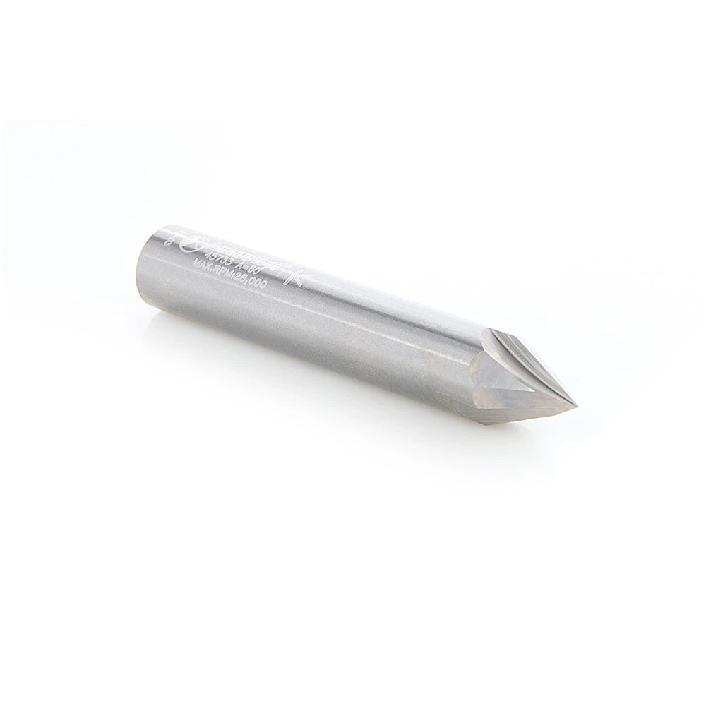 Amana Tool - 45733 - 60D V GROOVE ENGRAVING 1/2 SHK
