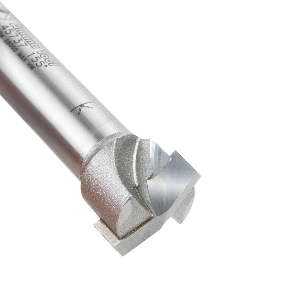 Amana Tool - 45737 - 155D 3mm V ACM FOLDING 1/2 SHK