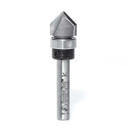 Amana Tool - 45750 - 90D VGROOVE 1/2 DIA. UPPER B.B