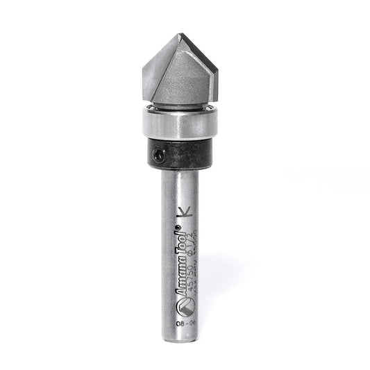 Amana Tool - 45750 - 90D VGROOVE 1/2 DIA. UPPER B.B