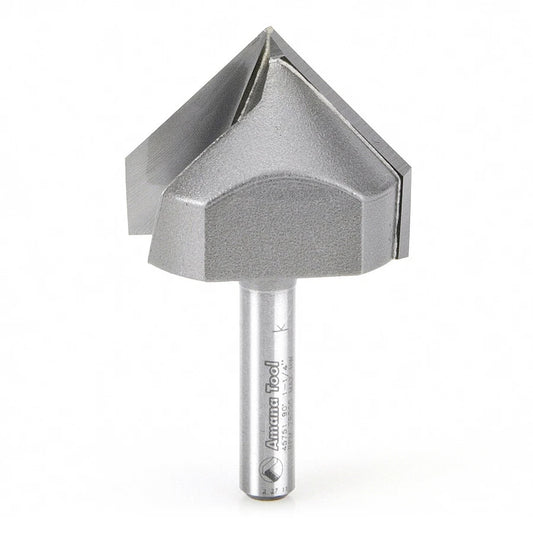 Amana Tool - 45751 - 90D VGROOVE 1-1/4 DIA 1/4 SHNK
