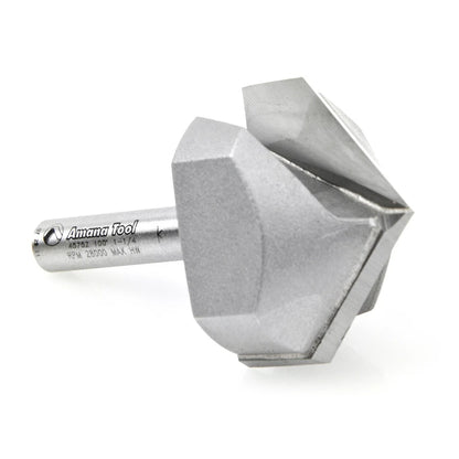 Amana Tool - 45752 - 100D V GROOVE 1-1/4 DIA 1/4SHK