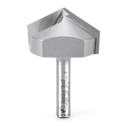 Amana Tool - 45756 - 120D VGROOVE 1-1/4 DIA 1/4 SHK