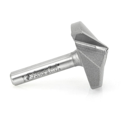Amana Tool - 45758 - 130D VGROOVE 1-1/4 DIA 1/4 SHK