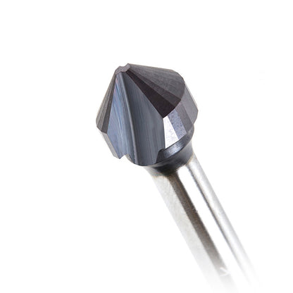 Amana Tool - 45762 - 90D.090 V ACM SC 1/4 SHK AlTiN