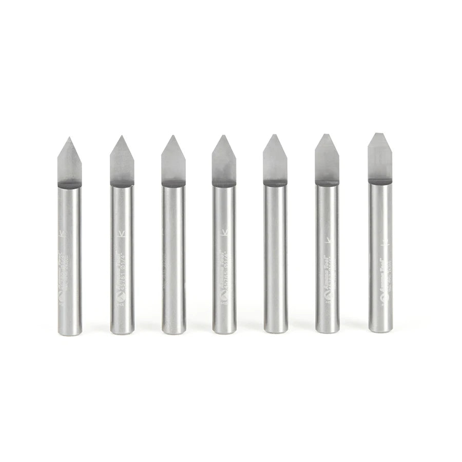 Amana Tool - 45769 - 7 PCS 60D SC ENGRAVING KIT