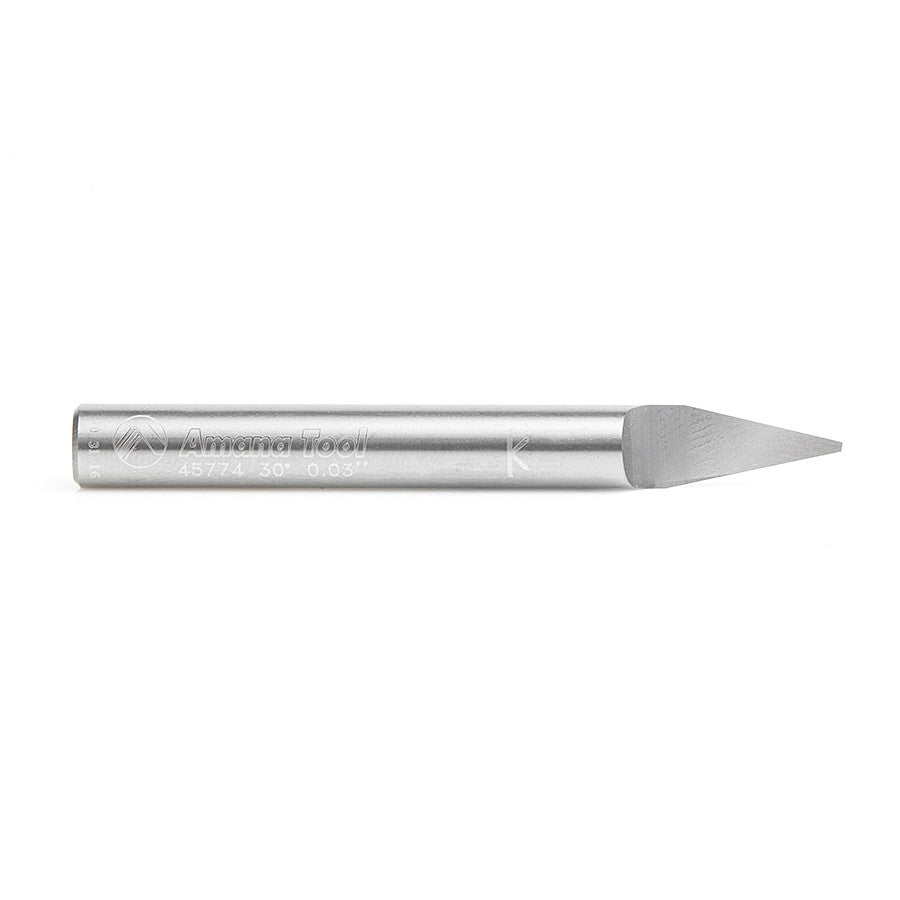 Amana Tool - 45774 - 0.030" TIP 30D ENGRAVING BIT
