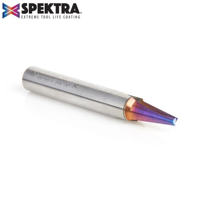 Amana Tool - 45780-K - 15D V GROOVE 3/16" DIA SPEKTRA